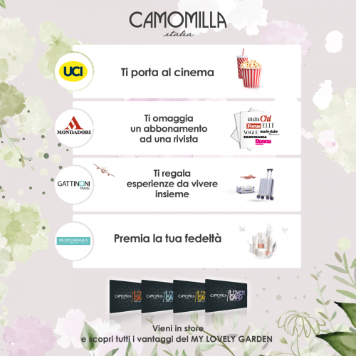 Promo Camomilla MY LOVELY GARDEN