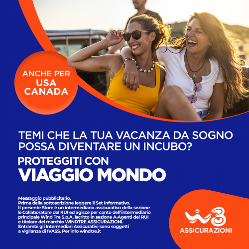 Promo WIND TRE | VIAGGIO MONDO
